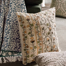 Load image into Gallery viewer, Bloom Embroidered Pillow
