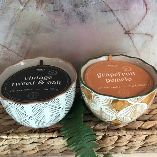 Scalloped Bowl Candles | 2 Styles