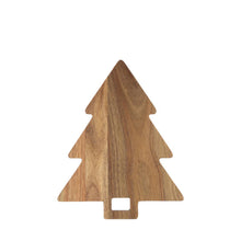 Load image into Gallery viewer, Tree Shaped Wood Serving Board | 2 Styles