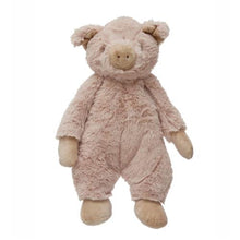Load image into Gallery viewer, Plush toy pig on a white background