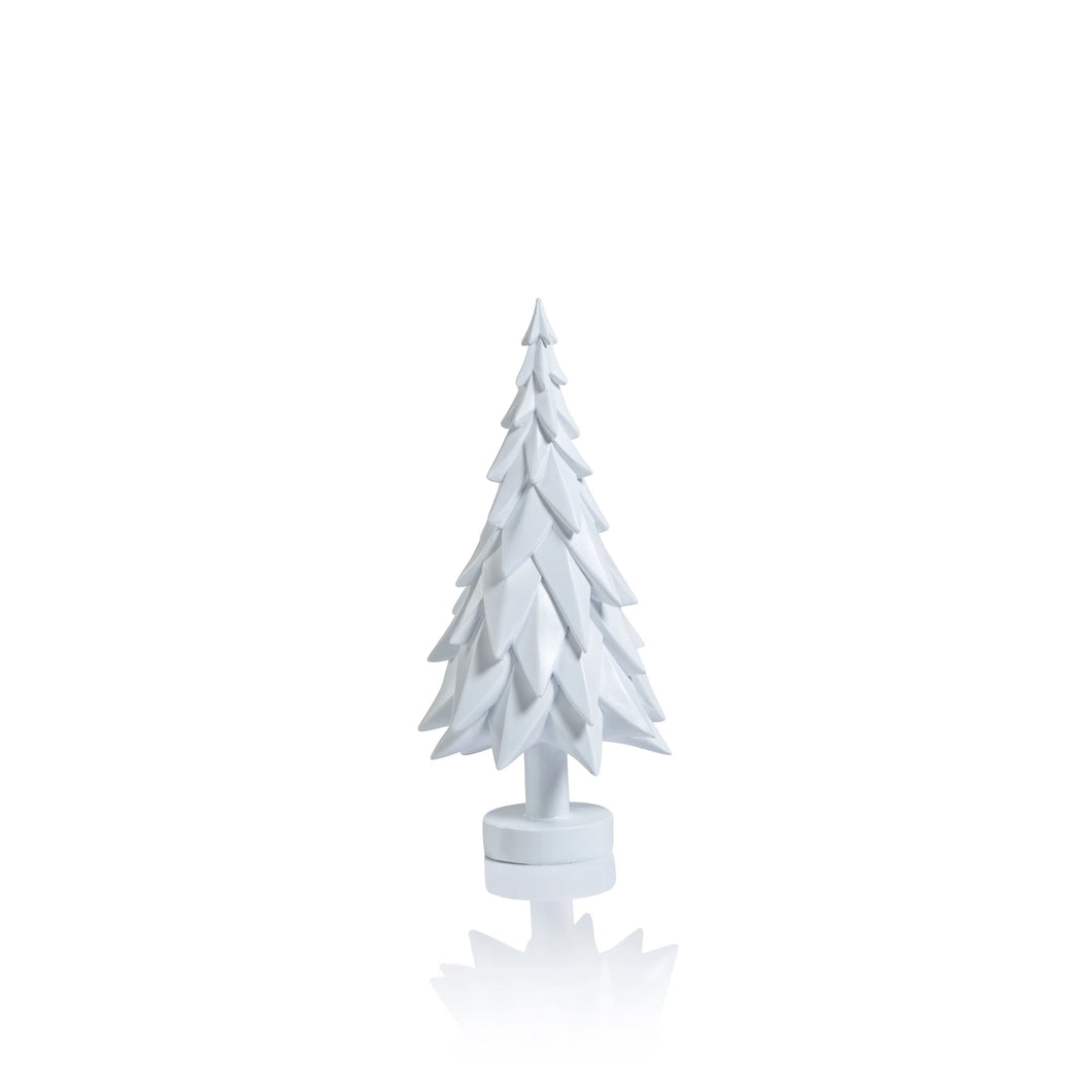 Matte White Decorative Tree | 3 Styles