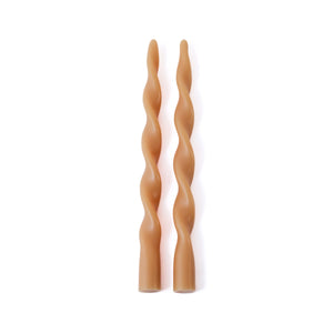 ZODAX Lumière Twist Formal Candles- Set of 2 - 12 in | Six Styles available at Bench Home