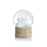 Snow Globe with Tree on Car