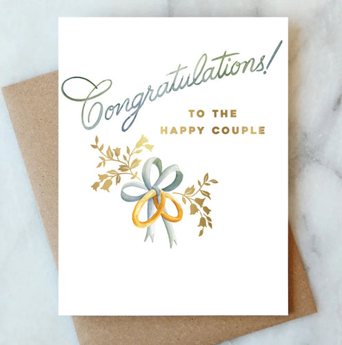 Congratulations to the Happy Couple
