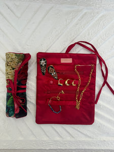 Floral Jewelry Roll | Two Styles available at Bench Home