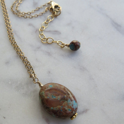 Calsilica Jasper Necklace