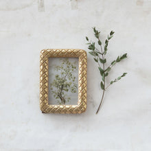 Load image into Gallery viewer, Photo Frame with Diamond Pattern | Mango Wood