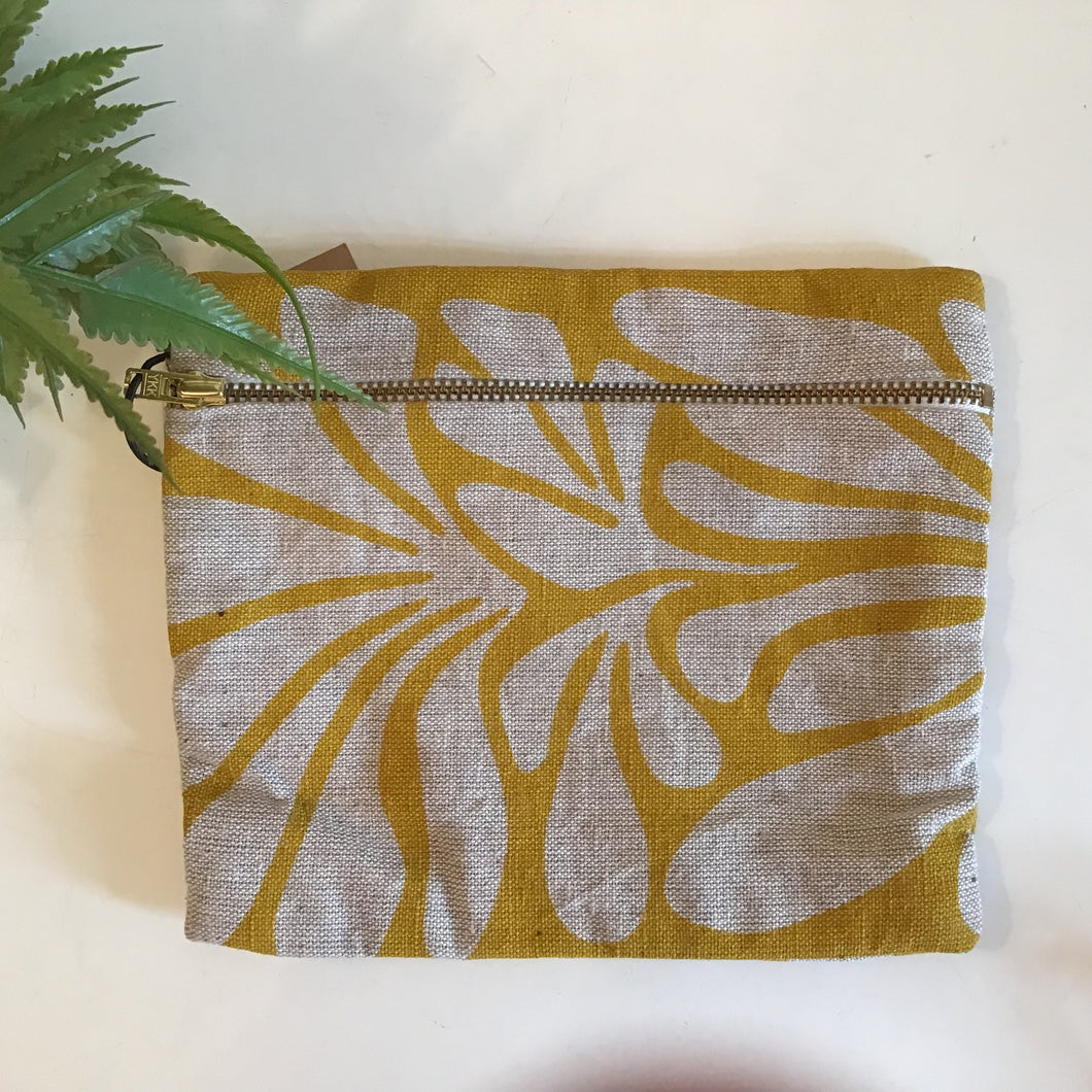 Leaf Print Pouch | 4 Styles