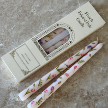 Load image into Gallery viewer, Floral Taper Candles