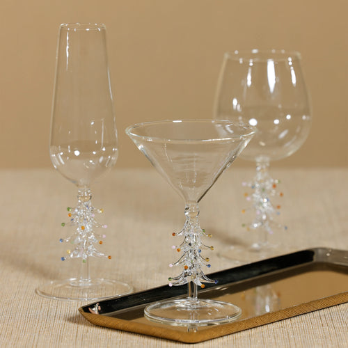 ZODAX Treetop Cheers Glassware | Three Styles