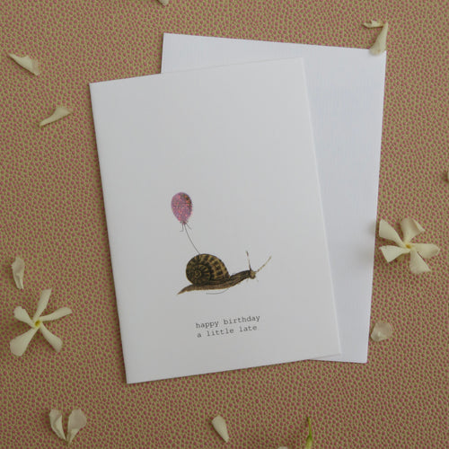 Snail Happy Birthday A Little Late