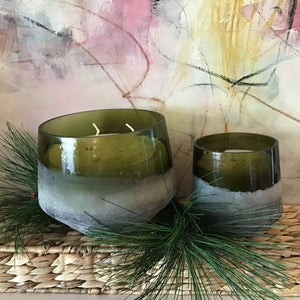 Dipped Glass Candle | 2 Styles available at Bench Home