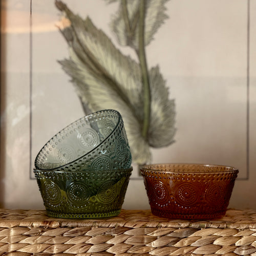 Codi Glass Bowl Three Styles