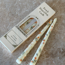 Load image into Gallery viewer, Floral Taper Candles