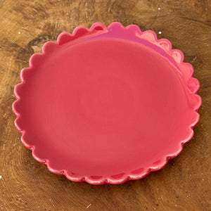Scalloped Stoneware Plate | 3 Styles available at Bench Home