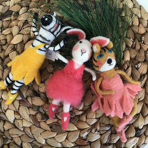 Felted Ballerina Ornaments | 3 Styles available at Bench Home