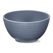 Load image into Gallery viewer, blue matte stoneware melamine bowl 