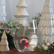 Load image into Gallery viewer, Stemless Wine Glass Holiday Theme
