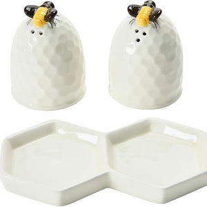 Beehive Salt and Pepper Shakers available at Bench Home