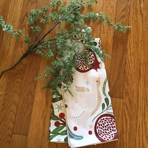 Winter Berry Tea Towels available at Bench Home