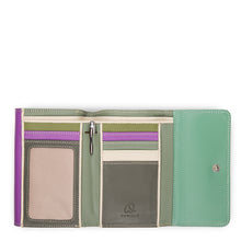 Load image into Gallery viewer, Orchid Double Flap Purse/Wallet
