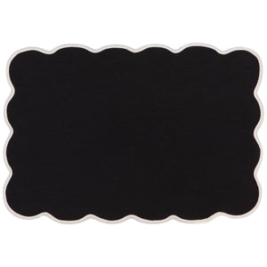 Black Florence Placemats available at Bench Home