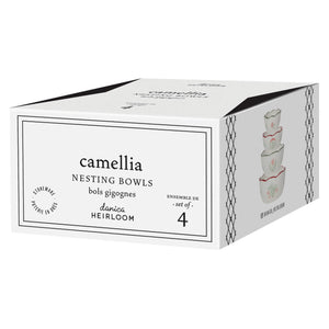 Camellia Flower Nesting Bowls available at Bench Home