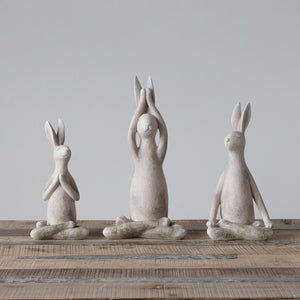 Yoga Rabbits | 3 Styles available at Bench Home
