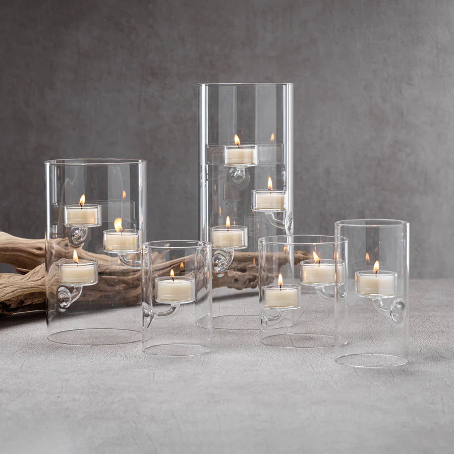 Hurricane Workbench ZODAX Suspended Glass Tealight Holder/Hurricane – Bench Home