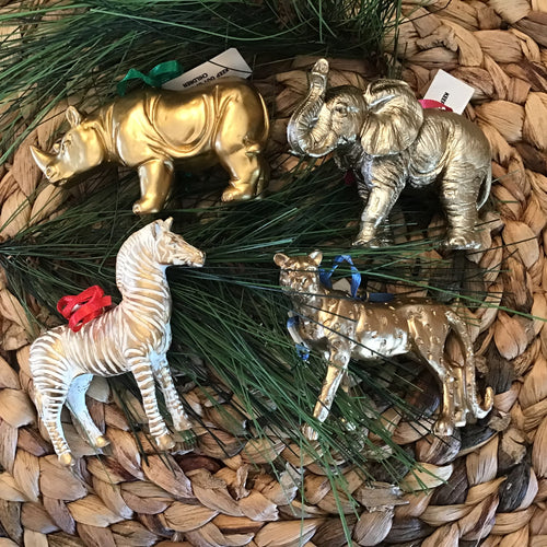Safari Ornaments | 4 Styles