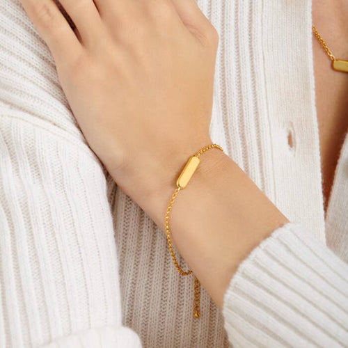 With Love Signet Bracelet