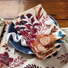 Load image into Gallery viewer, Autumn Bloom Napkin Set