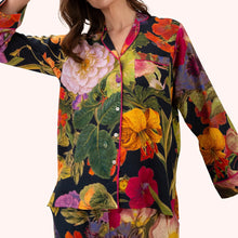 Load image into Gallery viewer, Midnight Autumn Posy Pyjamas - Medium