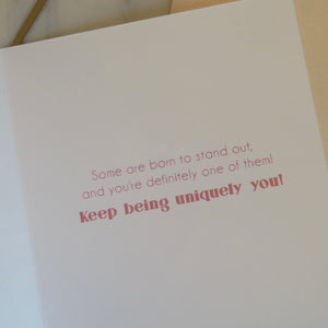 Flamingo Crown Card available at Bench Home