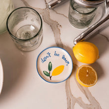 Load image into Gallery viewer, Lemon Ceramic Coaster