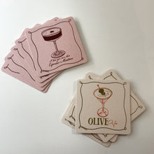 Load image into Gallery viewer, Martini Coasters | Two Styles