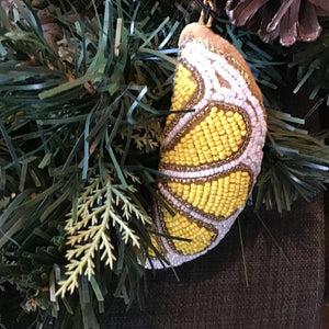Beaded Citrus Ornament | 2 Styles available at Bench Home