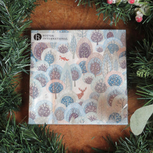 Winter Forest Napkins | Three Styles available at Bench Home