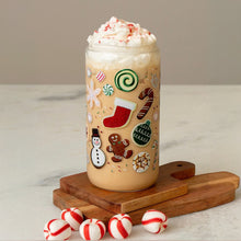 Load image into Gallery viewer, Sweet Holiday Glass Can