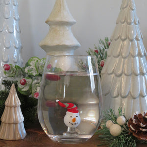 Stemless Wine Glass Holiday Theme available at Bench Home