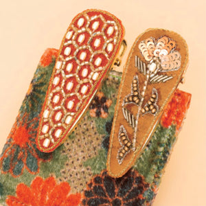Velvet Hair Clips | 5 Styles available at Bench Home