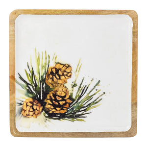 White Spruce Wood Platter available at Bench Home