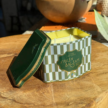 Load image into Gallery viewer, Fresh Balsam Printed Tin Candle