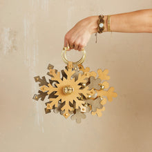 Load image into Gallery viewer, Leather Snowflake Door Hanger | Two Styles