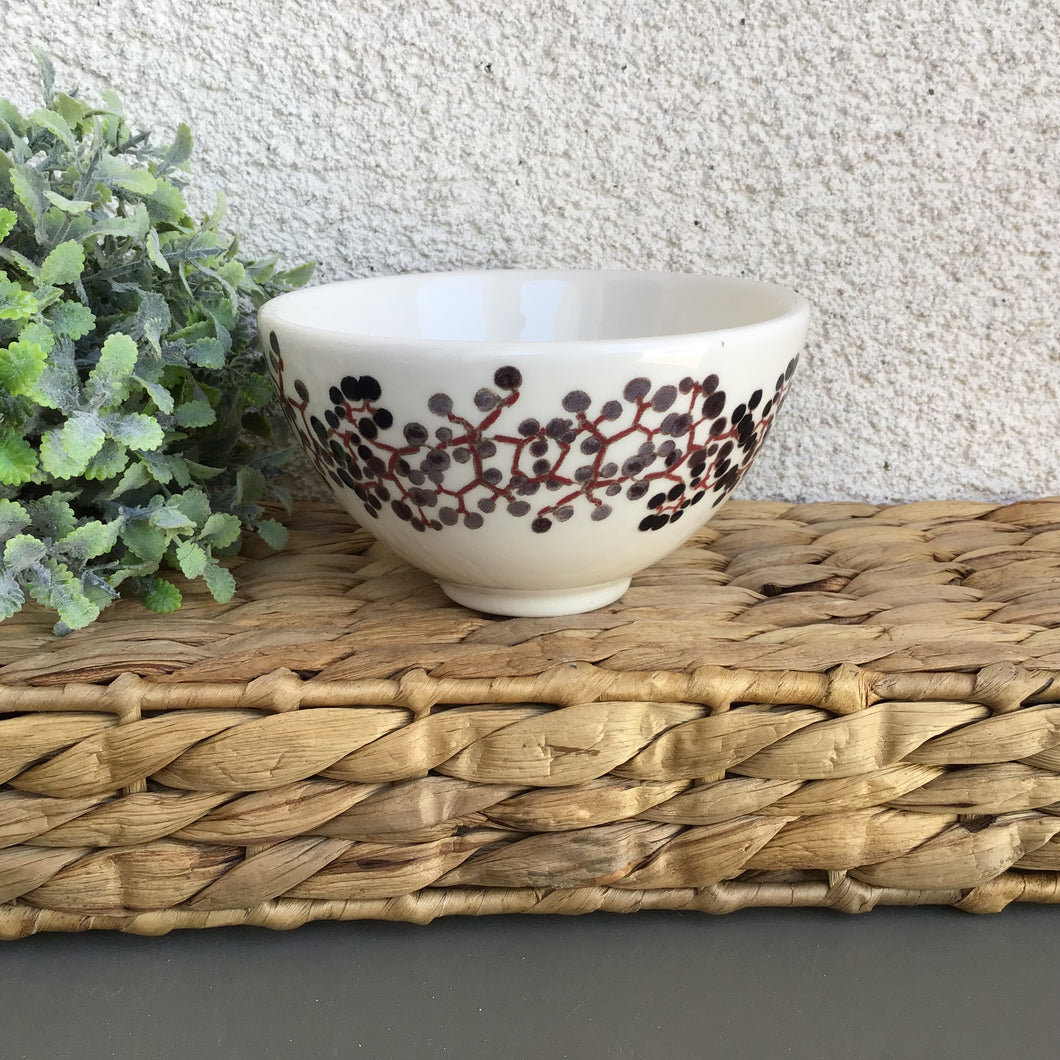 leaves bramble snack bowl style 2