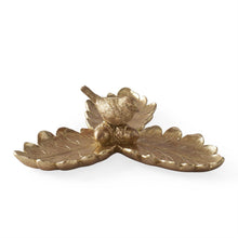 Load image into Gallery viewer, Gold Resin Leaf Tray