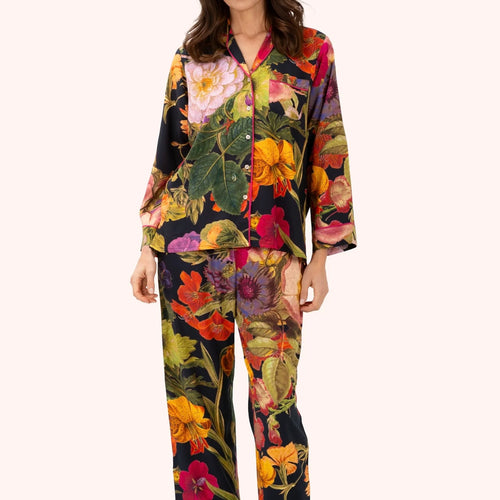 Midnight Autumn Posy Pyjamas - Medium