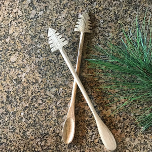 Holiday Tree Mango Wood Spoon available at Bench Home