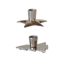 Load image into Gallery viewer, Silver Taper Holder | Two Styles