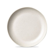 Load image into Gallery viewer, cream matte stoneware melamine salad plate 